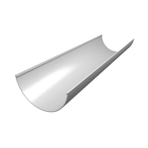 Желоб Классика 120 ПВХ Grand Line 3м Белый (RAL 9003)