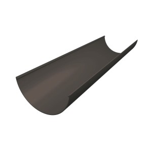 Желоб Классика 120 ПВХ Grand Line 3м Графит (RAL 7024)