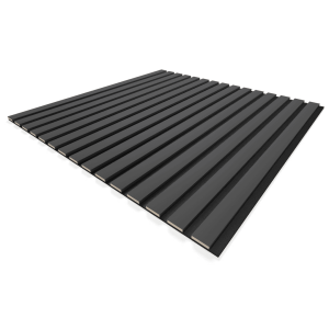 Панель стеновая акустическая МДФ Stella Comfort De Luxe Black Lead